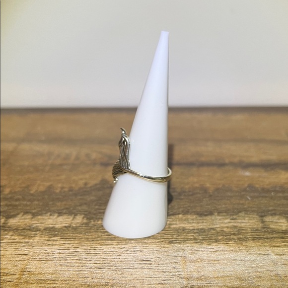 Mermaid tails silver ring - Picture 2 of 2